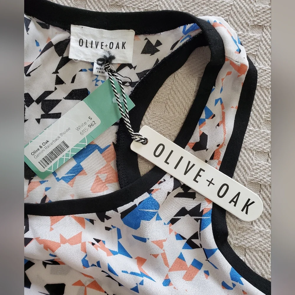 Olive + Oak Racerback Sheer Tank Cover-up NWT - Picture 4 of 8